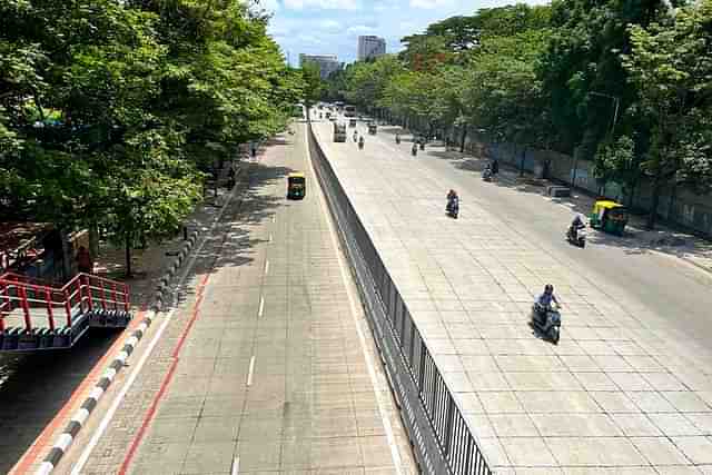 The white-topped Seshadri Road in Bengaluru. (Representative image)